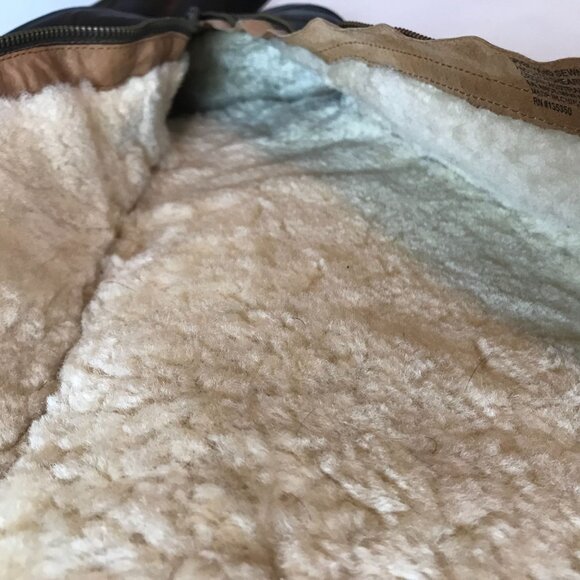 BORN Shearling Lined Warm Womens 7/38 Tall Brown Leather Tall Riding Boots - Picture 3 of 12